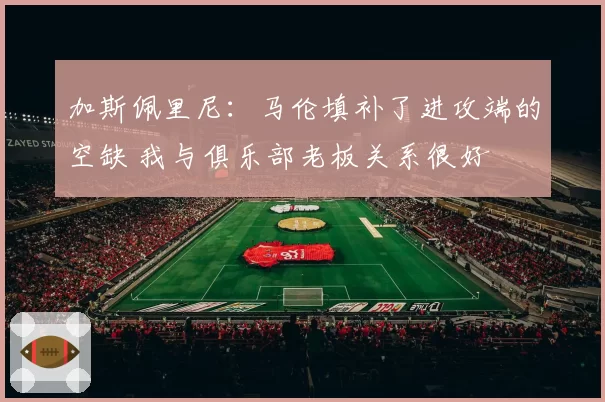 加斯佩里尼：马伦填补了进攻端的空缺 我与俱乐部老板关系很好